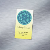 Levensloop / Blume des lebens - Button I Visitekaartje Magneet (Voorbeeld)