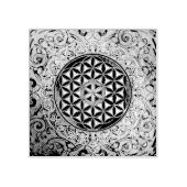 Levensloop / Blume des lebens - Ornament I Rubberstempel (Afrduk)