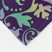Levensloop / Blume des lebens - Ornamenten Fleece Deken (Hoek)