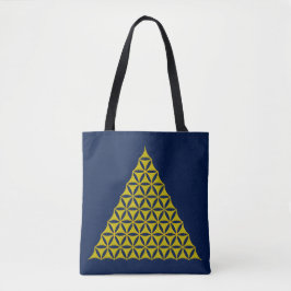 Levensloop / Blume des lebens - piramidegoud Tote Bag