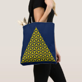 Levensloop / Blume des lebens - piramidegoud Tote Bag (Dichtbij)