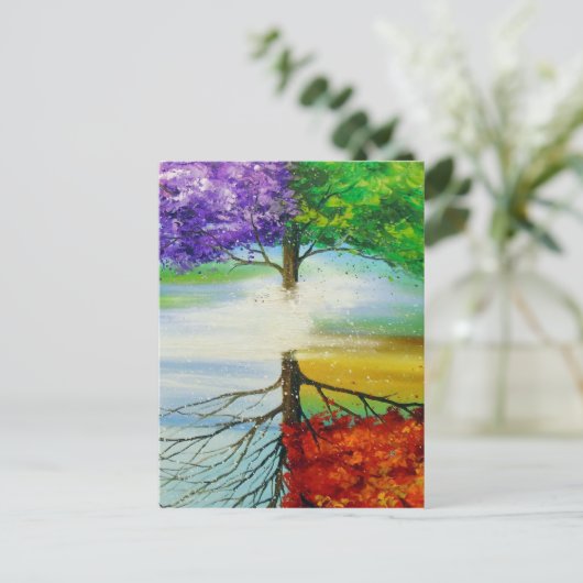 Levensloop Briefkaart (Staand voorkant)