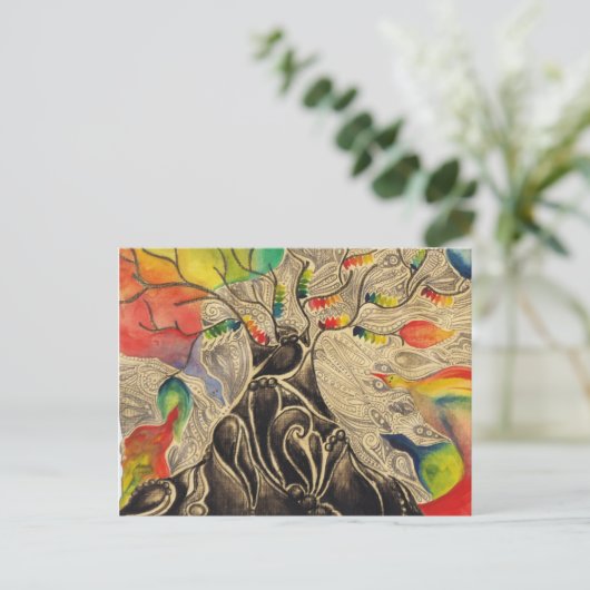 Levensloop Briefkaart (Staand voorkant)