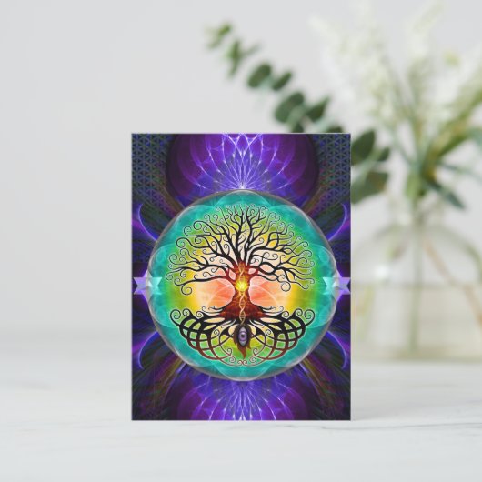 Levensloop Briefkaart (Staand voorkant)