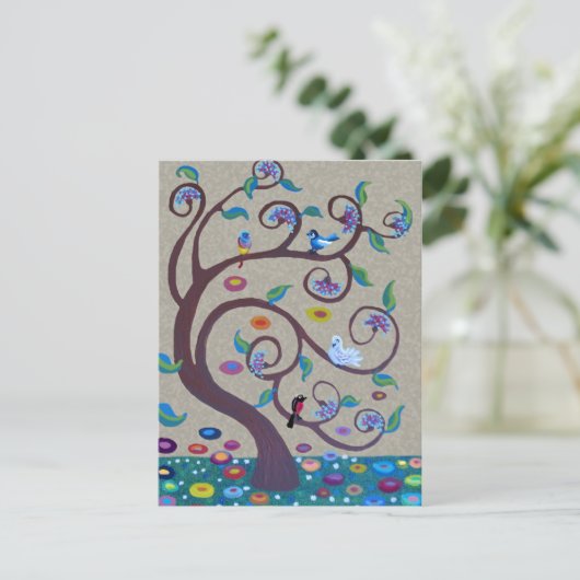 Levensloop Briefkaart (Staand voorkant)