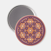 Levensloop - Button stijl 02 Magneet (Voorkant / Achterkant)