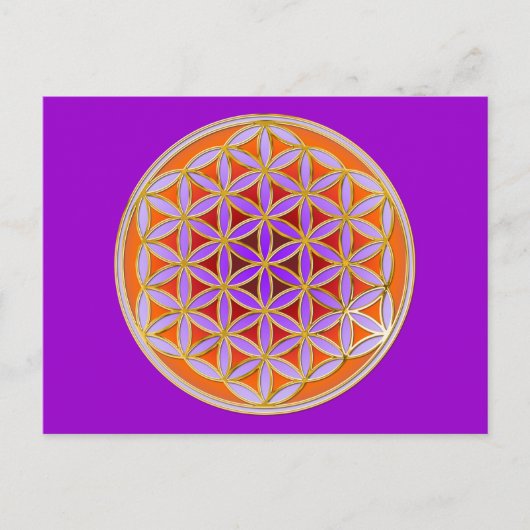 Levensloop - Button stijl 04 Briefkaart (Voorkant)