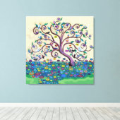 Levensloop Canvas Afdruk (Insitu (Houten vloer))