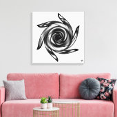 Levensloop Canvas Afdruk (Insitu (Woonkamer))