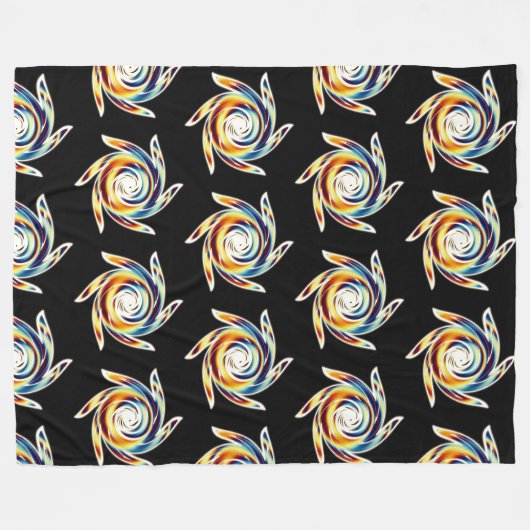 Levensloop Fleece Deken (Voorkant (Horizontaal))