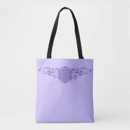 Levensloop - grens v tote bag