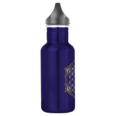 Levensloop - Lotus Silver Gold Waterfles (Links)
