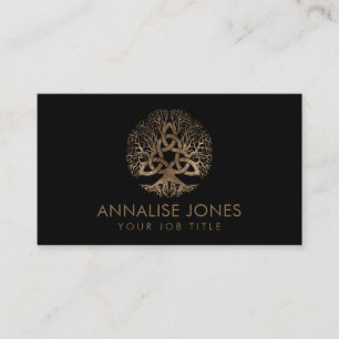 Levensloop met Triquetra Visitekaartje