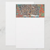 Levensloop met vogels briefpapier (Voorkant / Achterkant)