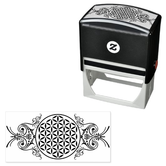 Levensloop - ornamenten 1 zelfinktende stempel (In situ)