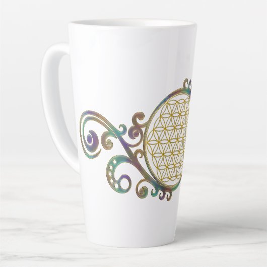 Levensloop - Ornamenten voor spiraalvormers 1 Latte Mok (Linkerhoek)