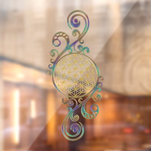 Levensloop - Ornamenten voor spiraalvormers 1 Raamsticker (Vel 2)