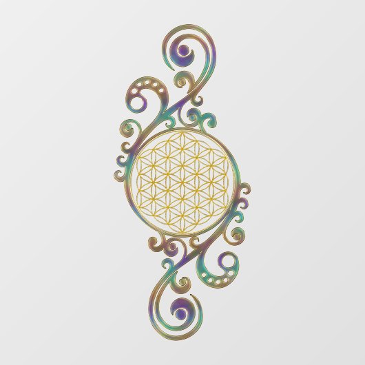 Levensloop - Ornamenten voor spiraalvormers 1 Raamsticker (Vel)