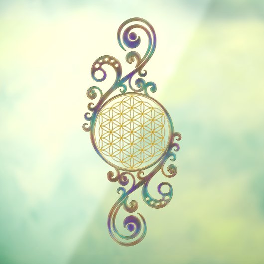 Levensloop - Ornamenten voor spiraalvormers 1 Raamsticker (Vel 3)