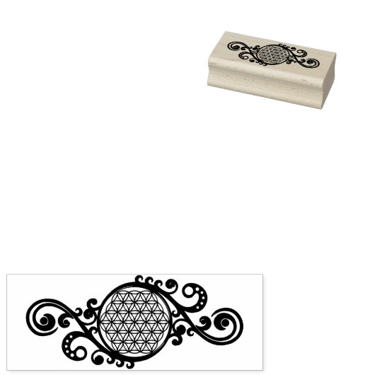 Levensloop - Ornamenten voor spiraalvormers 1 Rubberstempel (Gestempeld)