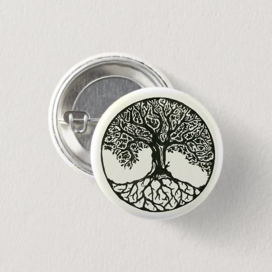 Levensloop Ronde Button 3,2 Cm (Voorkant /achterkant)