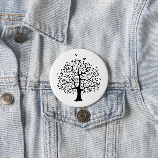 Levensloop Ronde Button 7,6 Cm (In situ)