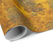 Levensloop - Spiralen bladeren vruchten 1 Cadeaupapier (Rol Hoek)