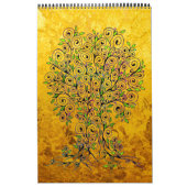 Levensloop - Spiralen bladeren vruchten 1 Kalender (Hoes)