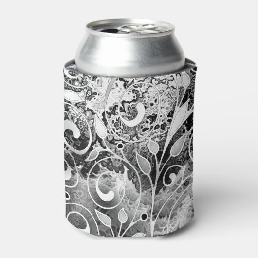 Levensloop - Spiralen laten gomstijl 1 achter Blikjeskoeler (Blikje Voorkant)