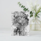 Levensloop - Spiralen laten gomstijl 1 achter Briefkaart (Staand voorkant)