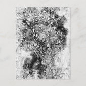 Levensloop - Spiralen laten gomstijl 1 achter Briefkaart (Voorkant)