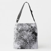 Levensloop - Spiralen laten gomstijl 1 achter Crossbody Tas (Achterkant)