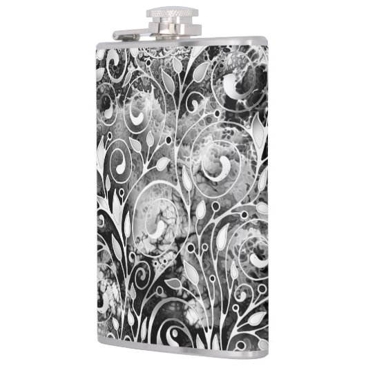 Levensloop - Spiralen laten gomstijl 1 achter Heupfles (Links)