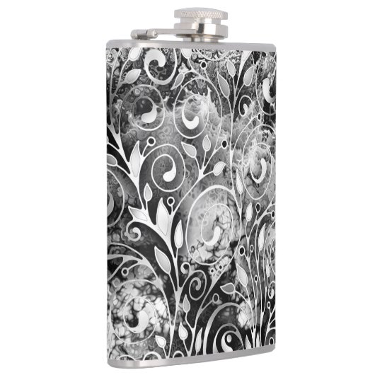 Levensloop - Spiralen laten gomstijl 1 achter Heupfles (Rechts)