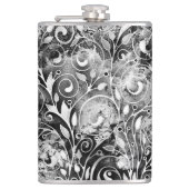 Levensloop - Spiralen laten gomstijl 1 achter Heupfles (Voorkant)