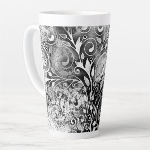 Levensloop - Spiralen laten gomstijl 1 achter Latte Mok