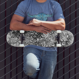 Levensloop - Spiralen laten gomstijl 1 achter Persoonlijk Skateboard