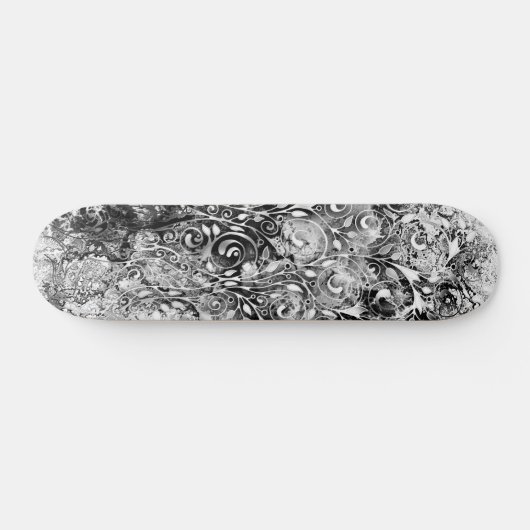 Levensloop - Spiralen laten gomstijl 1 achter Persoonlijk Skateboard (Horizontaal)