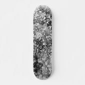 Levensloop - Spiralen laten gomstijl 1 achter Persoonlijk Skateboard (Voorkant)