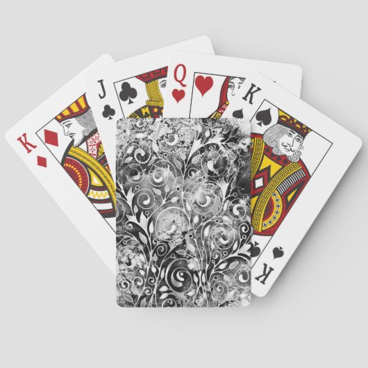Levensloop - Spiralen laten gomstijl 1 achter Pokerkaarten (Achterkant)