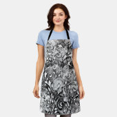 Levensloop - Spiralen laten gomstijl 1 achter Schort (Gedragen)