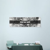 Levensloop - Spiralen laten gomstijl 1 achter Spandoek (Beurs)