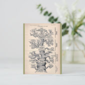 Levensloop / stamboom van Man Briefkaart (Staand voorkant)