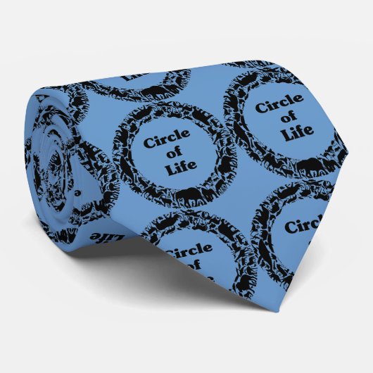 Levensloop Stropdas (Opgerold)