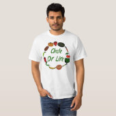 Levensloop T-shirt (Voorkant volledig)
