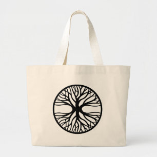 Levensloop Tattoo Grote Tote Bag