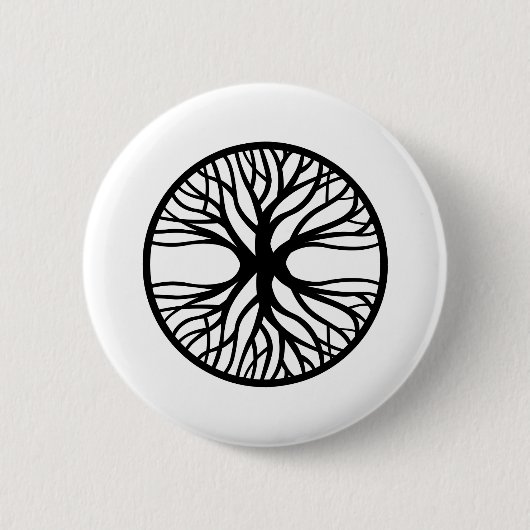 Levensloop Tattoo Ronde Button 5,7 Cm (Voorkant)