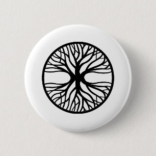 Levensloop Tattoo Ronde Button 5,7 Cm