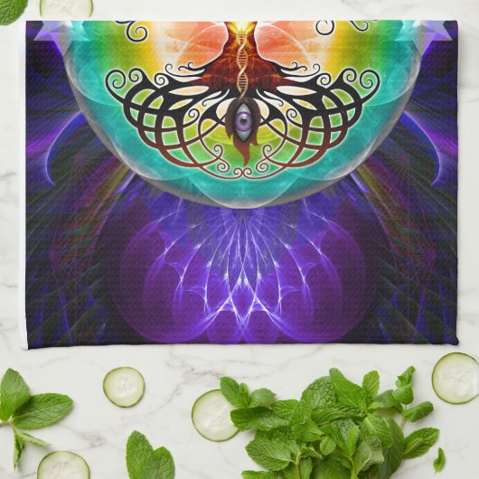 Levensloop Theedoek (Gevouwen)