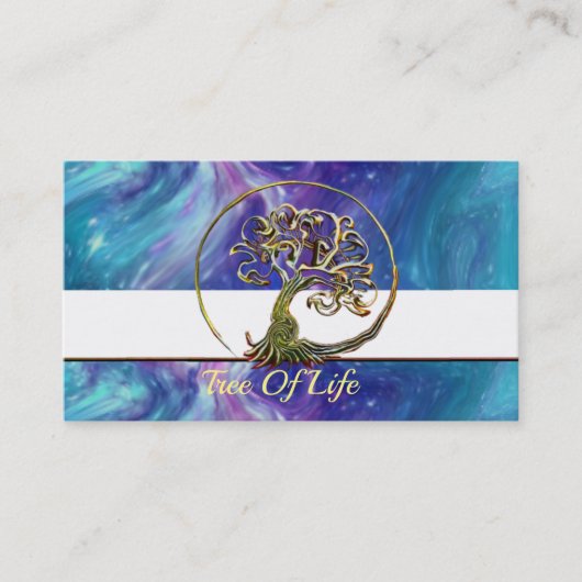 Levensloop  visitekaartje (Voorkant)